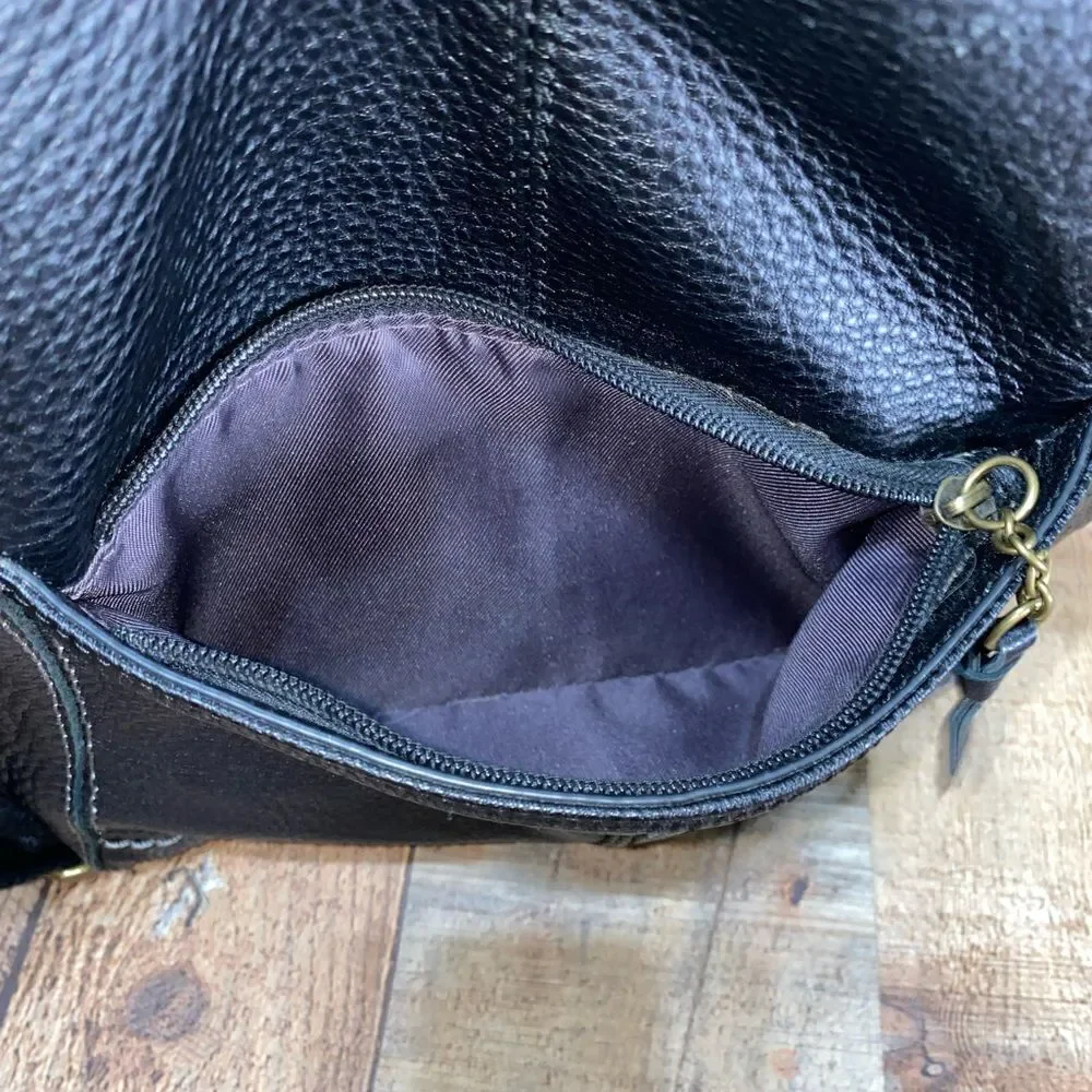 THE SAK IRIS LEATHER CROSSBODY BAG